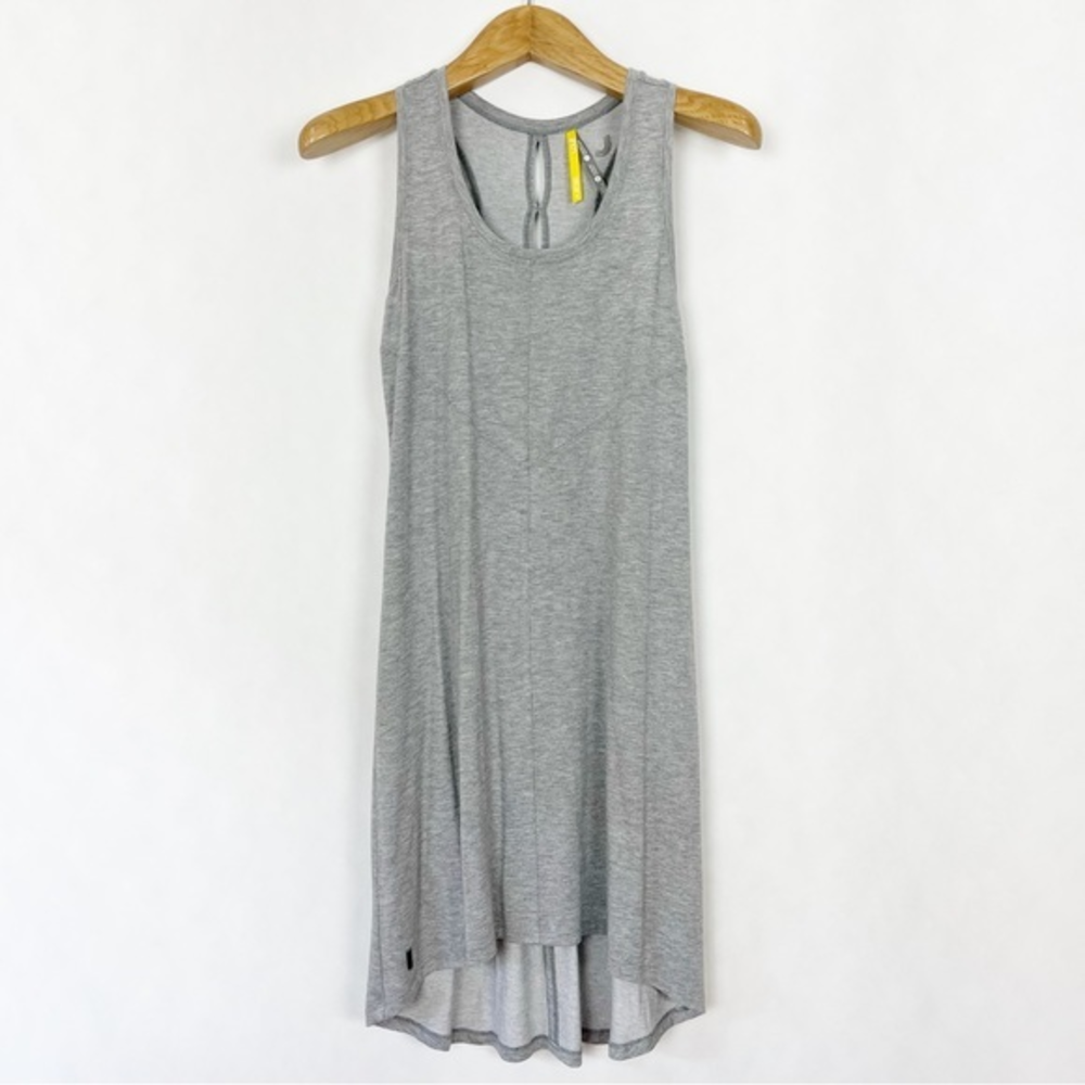 Lolë Racer Back Light Grey Dress Size Small